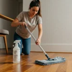 Natural Floor Cleaner Recipes: Shine Your Floors with Eco-Friendly Solutions 4 A cleaning lady