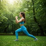 Connecting with Nature for Spiritual Renewal 4 A woman excercising in Nature