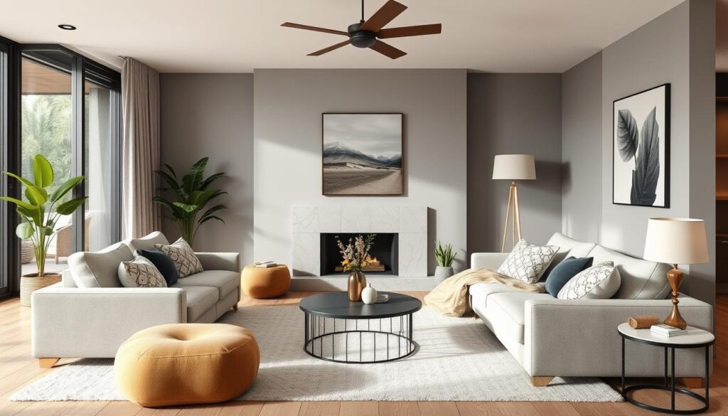 minimalistic cozy living room decor