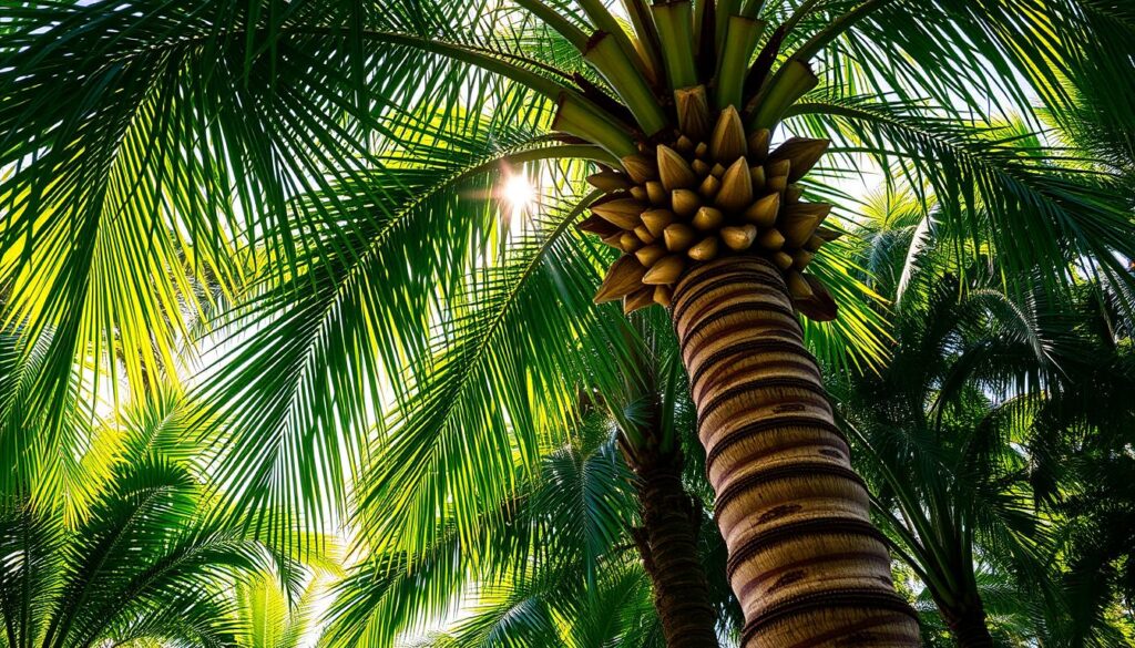 sunlight exposure for palms