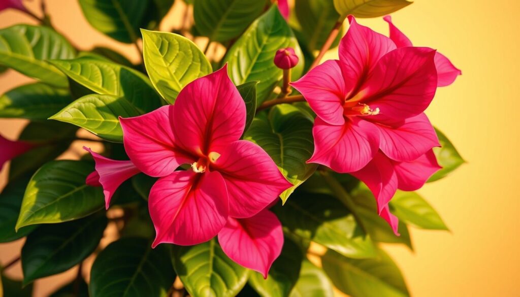 Mandevilla care illustration.